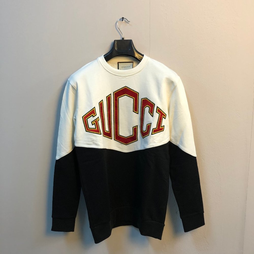 Gucci Men Two Color Sweatshirt "XL"